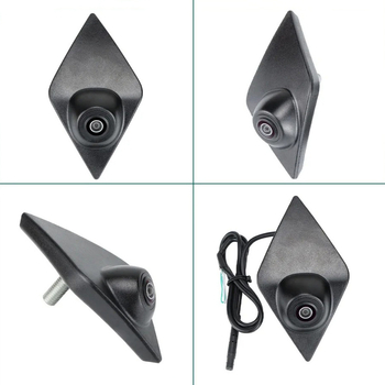 Prednja kamera za Renault Megane II, Clio IV, RS Master III, Kadjar — rezolucija 480p/720p/1080p, kut 170°, video signal CVBS/AHD, napajanje 12V, model D1-8156