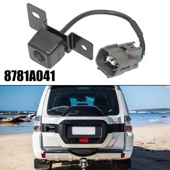 Camera de vedere spate pentru Mitsubishi Pajero, model 8781A041, 12V, 6W, rezoluție 480x600, unghi reglabil