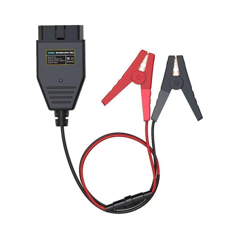 AUTOOL BT-30 Autode OBD akujuhe ECU hädaolukorra toiteallikaga, 12V, OBDII standard, universaalne