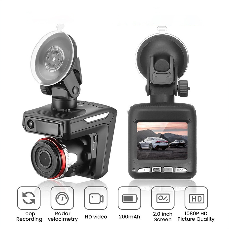 X7 три в едно автомобилен видеорегистратор с радар детектор и мониторинг на скоростта — Neutral марка, електронно устройство