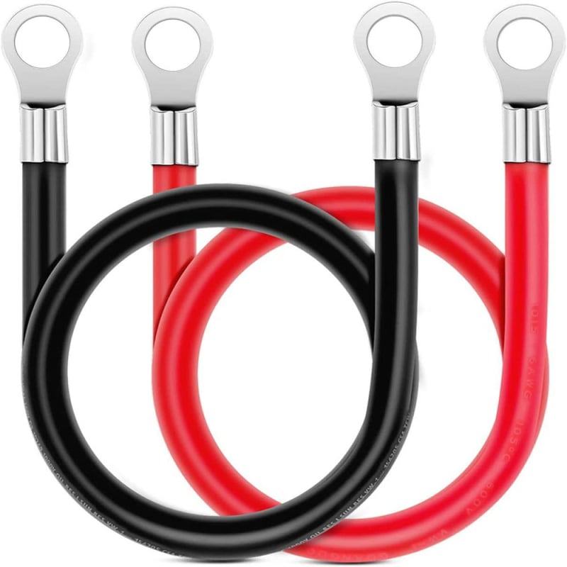 Kabel za spajanje baterije automobila s bakrenom jezgrom - presjek 35 mm², pogodan za automobile, kamione i kruzne brodove