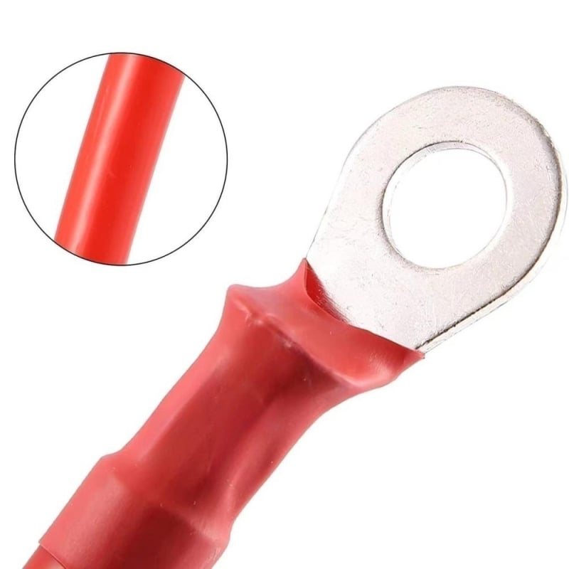 Kabel za spajanje baterije automobila s bakrenom jezgrom - presjek 35 mm², pogodan za automobile, kamione i kruzne brodove
