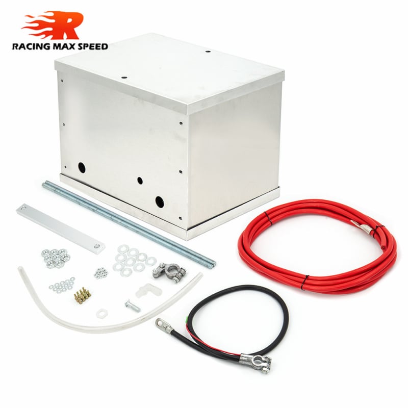 Κιβώτιο μπαταρίας αυτοκινήτου από κράμα αλουμινίου, γενικής χρήσης, Μοντέλο BBRK-01, Πάχος 1,5 mm