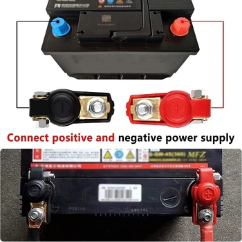 Καλώδιο μπαταρίας 2 AWG για inverter με τερματικά, για διαδοχική σύνδεση μπαταριών