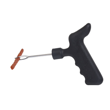 Autókhoz, motorkerékpárokhoz és elektromos járművekhez készült gumijavító szerszámkészlet; vas + műanyag kivitel; testreszabási lehetőség; működési hőmérséklet: 40°C; Csomagolás: Nagy gumijavító eszköz-készlet