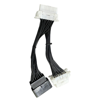 Tu Qiao OBD2 autódiagnosztikai kábel, 1-2 osztó, ABS, 12V, üzemmérséklet 80, diagnosztikai eszközökkel kompatibil