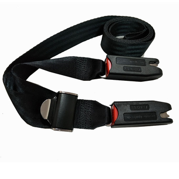 Isofix öv tartó autóüléshez gyerekeknek, poliészter öv, latch-kompatibilis rögzítés