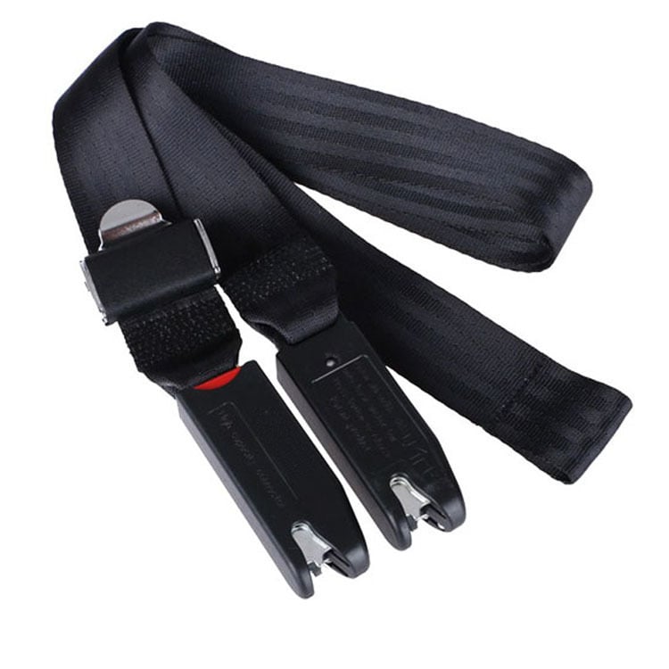 Isofix öv tartó autóüléshez gyerekeknek, poliészter öv, latch-kompatibilis rögzítés