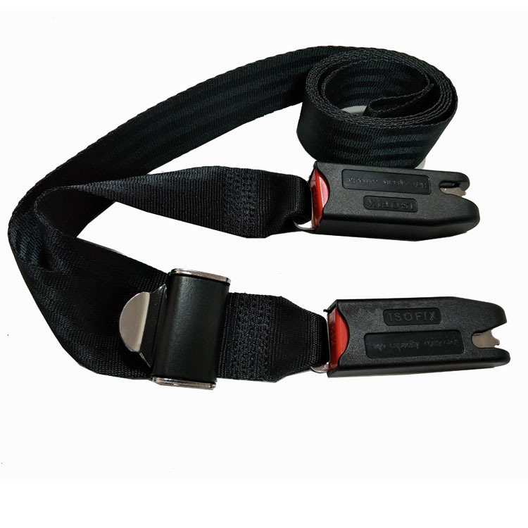 Isofix öv tartó autóüléshez gyerekeknek, poliészter öv, latch-kompatibilis rögzítés