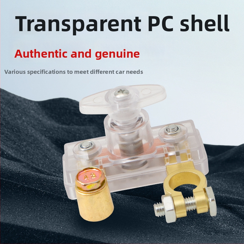 Automašīnas baterijas izslēgšanas slēdzis ar vara/sakausējuma konstrukciju, mazais galvenais slēdzis, universāla transportlīdzekļu izmantošana, pielāgojams