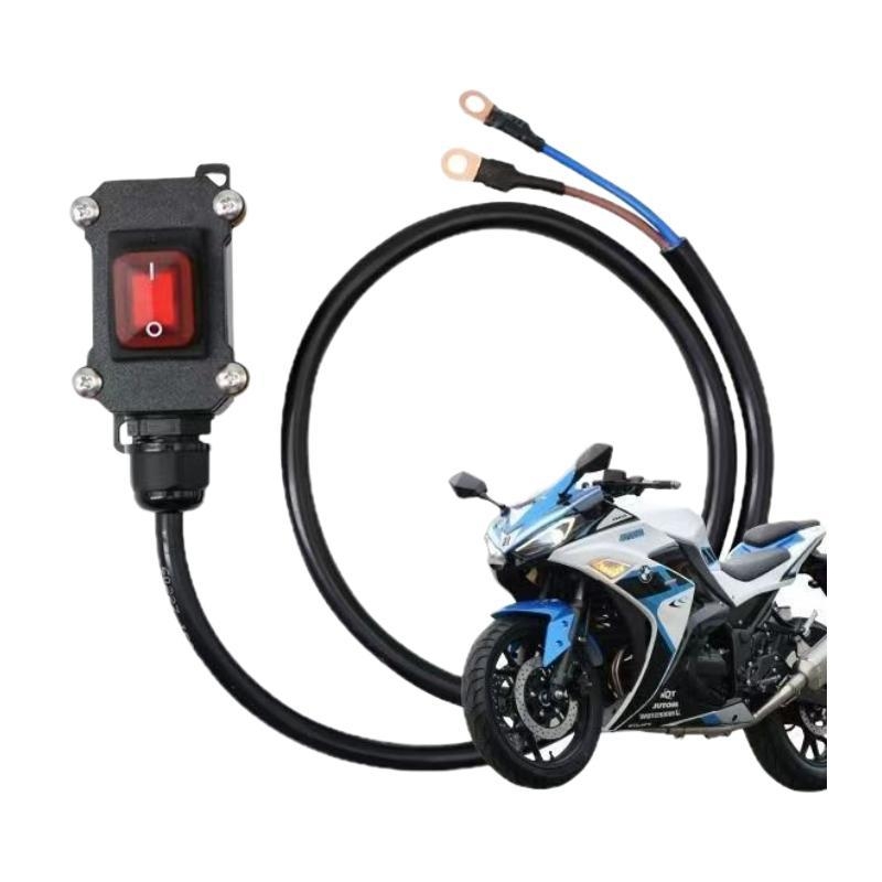 Akumulatora atslēdzējs, ūdensdrošs, vienpolu, dvīncilindra ūdensdzesēšanas motocikliem