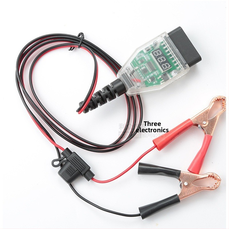 Leakage Detective LD-3 OBD akumulatora nomaiņas kabelis un noplūdes noteikšanas līdzeklis automašīnas elektroenerģijā – plastmasa, 300 g