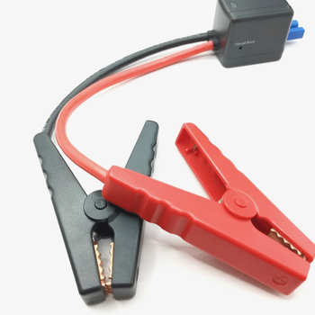 Кабел за свързване с аллигаторни щипки за автомобилна електроника, медни контакти, силиконова изолация, висок ток, AC/DC интерфейс, производство чрез заваряване