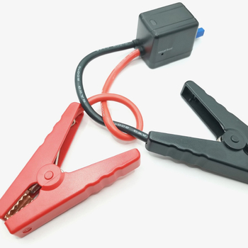 Кабел за свързване с аллигаторни щипки за автомобилна електроника, медни контакти, силиконова изолация, висок ток, AC/DC интерфейс, производство чрез заваряване