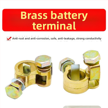 Медна удебелена клема за автомобилни акумулатори