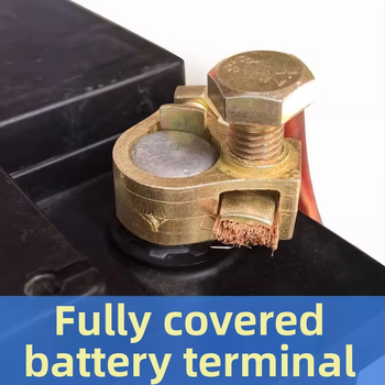 Медна удебелена клема за автомобилни акумулатори