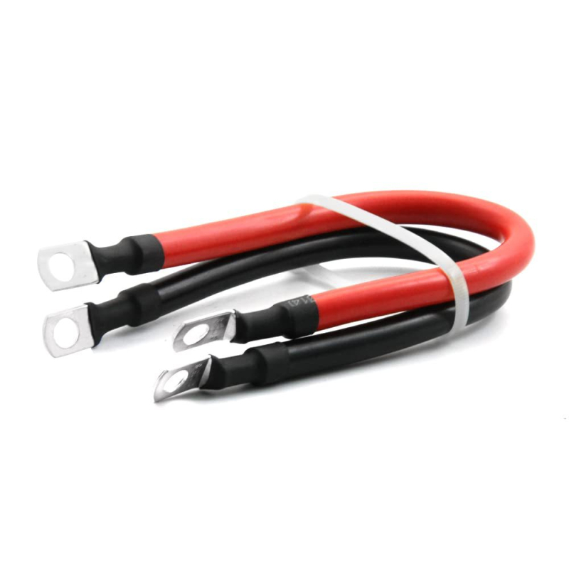 Univerzalni baterijski kabel 2 AWG s priključcima, kabel s priključcima na obje dvije strane, prilagodljivi baterijski inverter
