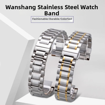 Garmin suderinama nerūdijančio plieno laikrodžio juosta su drugelio sagtimi, išlinkęs plokščias dizainas, individualūs sąsajos dydžiai