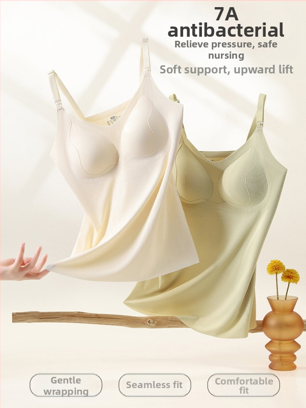 Toitev top koos õlarihmadega, mõeldud rasedusele ja sünnitusjärgseks, nailon–polüester segu, geomeetriline muster, kortsuline tekstuur, kevad-suve 2025