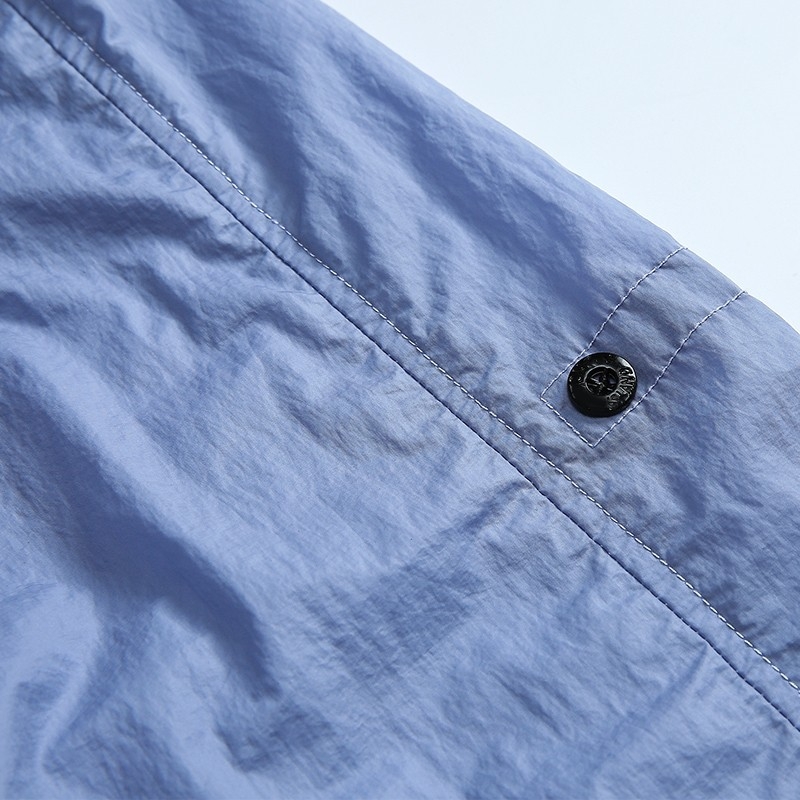 Kapucnis vékony gyorsan száradó napvédő kabát, laza szabás, Lycra és poliészter, sport utcai viselet tiniknek, nyár 2024