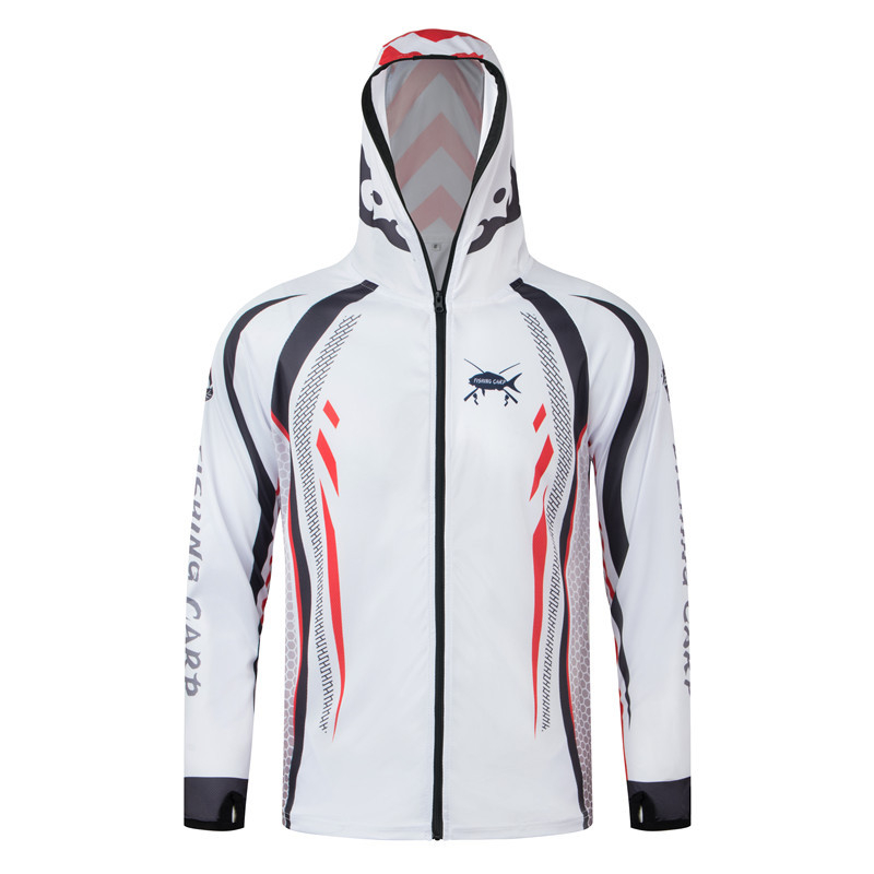 Unisex makšķerēšanas apģērbs ar UV aizsardzību, poliesteres audums, vasarai