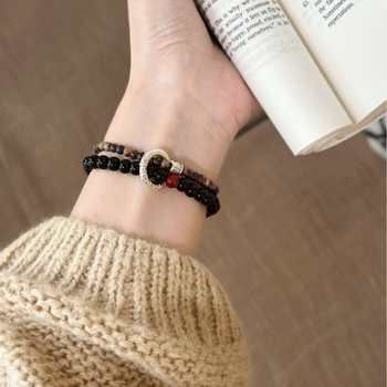 Karoliukų nailoninis pintas diržas Mi Band 8 su sagtimi, madinga, suderinama su Mi Band 8 bei 7/6/5/4/3 NFC