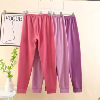 Unisex terminės kelnės, poliesterio pluoštas, vidutinio storio, vientisas raštas, išlaiko šilumą