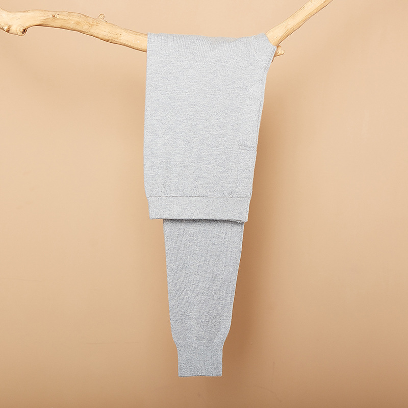 Vilnonės kelnės su medvilės įdėklu ir medvilniniu pamušalu, siauras kirpimas, vidutinio liemens aukštis, žiema 2025