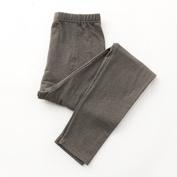 Vyrinės šiltos velūro termo kelnės, trumpesnio ilgio, vienos spalvos, 70–80% poliesterio