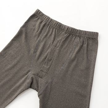 Vyrinės šiltos velūro termo kelnės, trumpesnio ilgio, vienos spalvos, 70–80% poliesterio