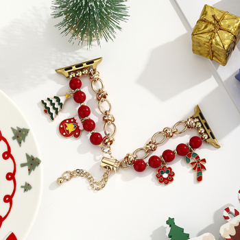 Apple Watch karikatūrinė juosta – nerūdijančio plieno, mielas stilius, suderinama su S10/S9/S8, ruduo 2025