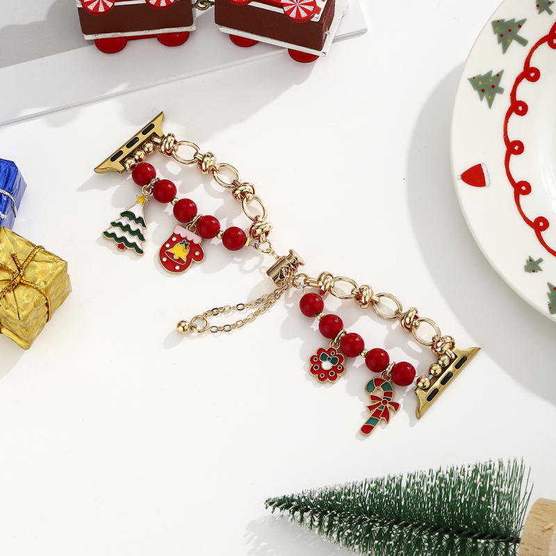 Apple Watch karikatūrinė juosta – nerūdijančio plieno, mielas stilius, suderinama su S10/S9/S8, ruduo 2025