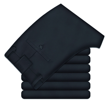 Επαγγελματικά ίσια παντελόνια για business casual, χωρίς σιδέρωμα, ανθεκτικά στις ζάρες, υψηλή ελαστικότητα, μεσαία μέση, φερμουάρ, πολλαπλές τσέπες