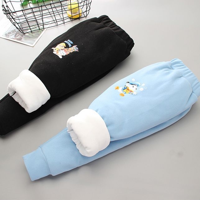 Vaikų žieminės kelnes, tiesaus kirpimo, storos, išorė ir pamušalas iš dirbtinės odos, užpildas iš šilko-pamuko