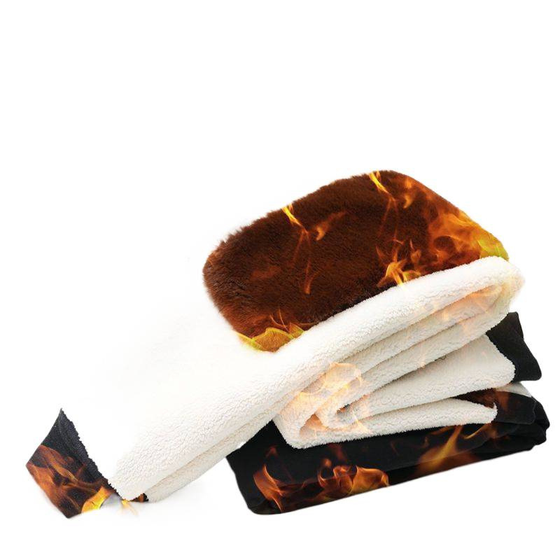 Vyrinės žieminės terminės kelnės su fliso apdaila ir medvilnine užpilde, tiesus kirpimas, kelių ir juosmens apsauga