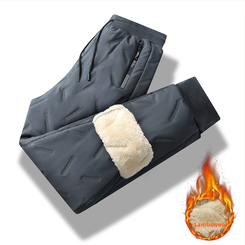 Vyrų cargo kelnės su poliesterio užpildais, poliesterio pamušalu ir poliesterio pagrindiniu audiniu