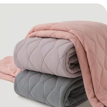 Dječje hlače s flis presvlakom za zimu, ravni kroj, jednobojne, debele, punjenje svile-pamučno, proljeće 2025