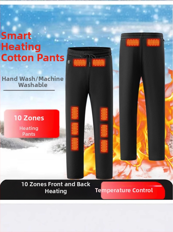 Nohavice s rovným strihom, jednobarevné, výplň z bavlny, stredne vysoký pás, zima 2024