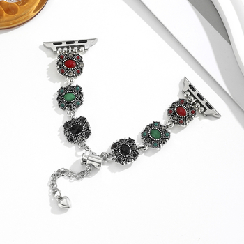 Apple Watch szíj, koreai stílus, rozsdamentes acél, 2025 nyár