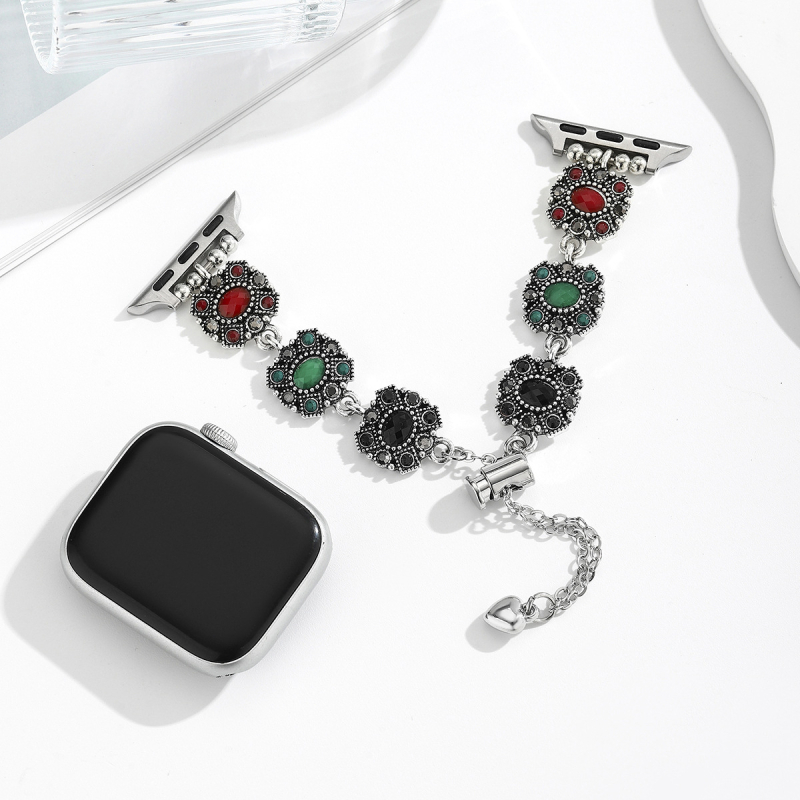 Apple Watch szíj, koreai stílus, rozsdamentes acél, 2025 nyár