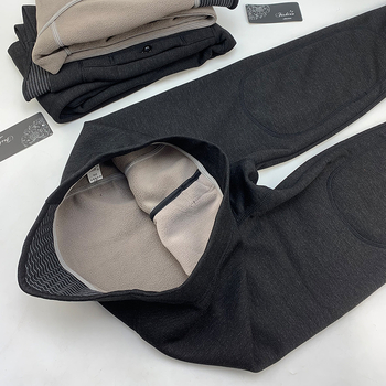 Vyriškos kelnes su velūrine danga, kelių ir juosmens apsauga, šiltos, antibakterinės