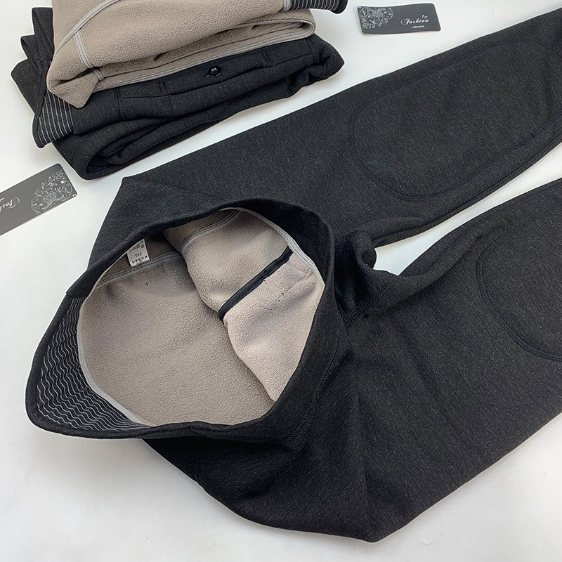 Vyriškos kelnes su velūrine danga, kelių ir juosmens apsauga, šiltos, antibakterinės