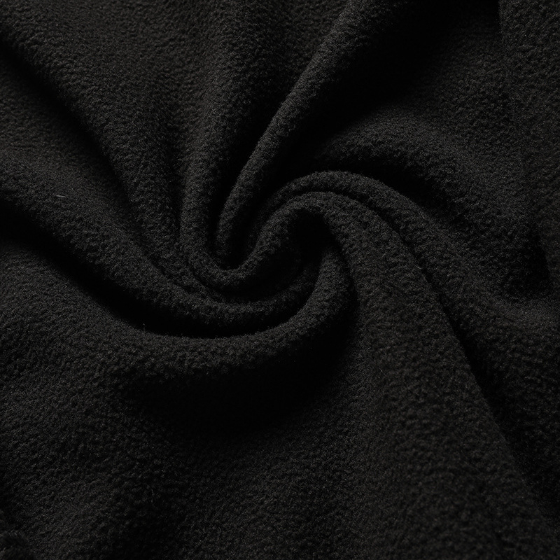 Ανδρικό φλις με επένδυση πολυεστερική, μακρυμάνικο, γιακάς με πέτο, φθινοπωρινό εξωτερικό, φερμουάρ, πλαϊνές τσέπες