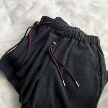 Široké nohavice s vysokým pásom, dlhé, polyester, každodenný elegantný štýl