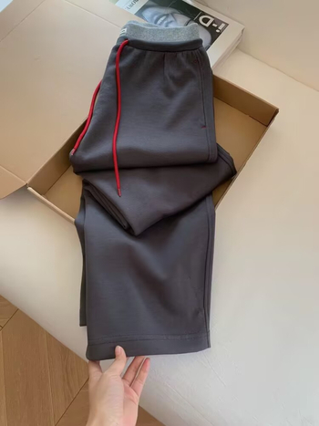 Dámske voľnočasové nohavice s vysokým pásom, polyesterový zmes, rovný až široký strih, pohodlné