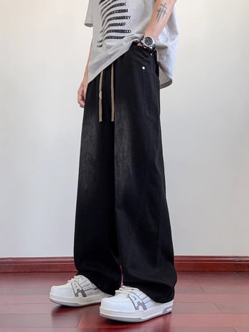 Traperice Lyocell denim, ravno kroj, srednji pojas, ljetni komad