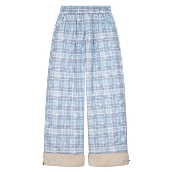 Unisex hlače za skijanje s debelim punjenjem od poliestera i podstavom od poliestera, ravni kroj, srednji pojas, svakodnevna zimska upotreba