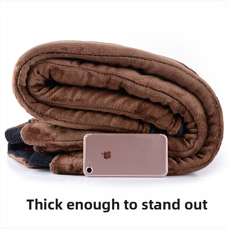 Vyriski žiemos kelnės su fliso įdaga, tiesus kirpimas, šilko-pamuko užpildas, poliesterio mišinio audinys, aukšta juosta