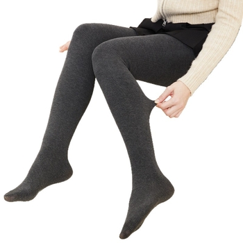 Kõik-ühes rasedusleggings fleece vooder, puuvill-poliesteri kangas, kõrge elastsus, sale lõige