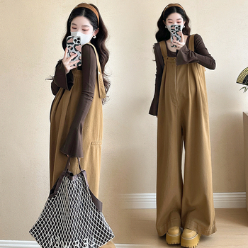 Trudnički hlače kostim, jednobojni, dugi rukavi, poliester-elastan smjesa (70–80% poliester, manje od 30% elastana), proljeće 2025